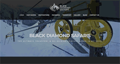 Desktop Screenshot of blackdiamondsafaris.co.nz